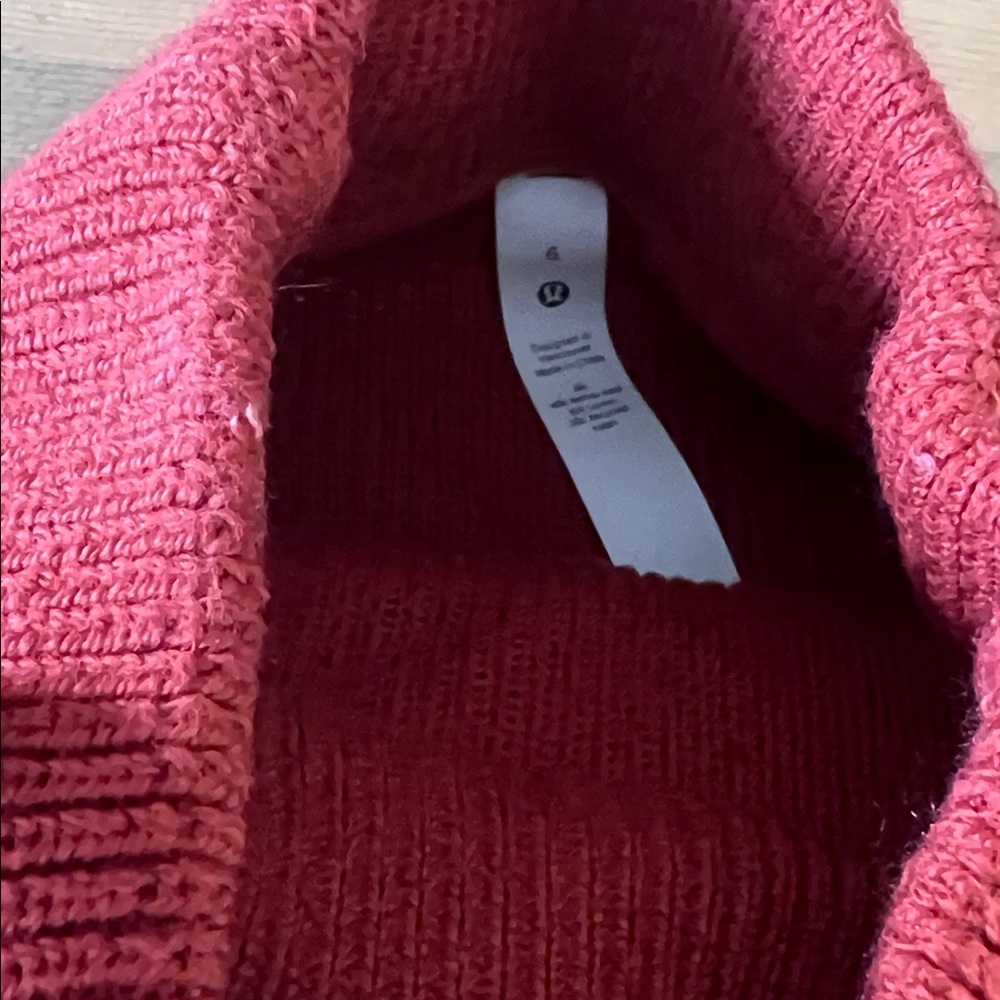 Lululemon Merino Wool-Blend Mock Neck Sweater size 6 - Picture 4 of 8